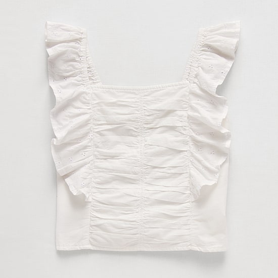 Thereabouts Little & Big Kid Girls Square Neck Sleeveless Blouse