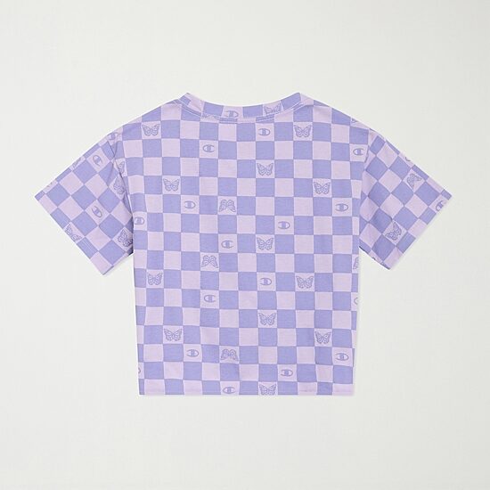 Champion Big Kid Girls Round Neck Short Sleeve Regular Fit Graphic T-Shirt