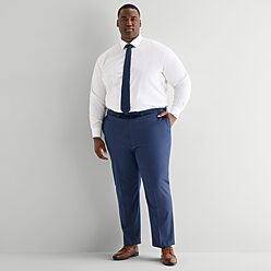 blue dress shirt white tie Man in blue dress shirt and black dress pants wearing black necktie photo   Free Blue Image on Unsplash