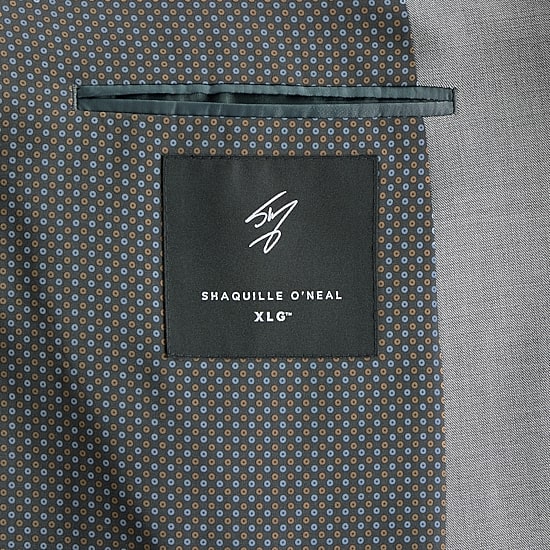 Shaquille O'Neal XLG™ Mens Stretch Fabric Classic Fit Big and Tall Suit Jacket