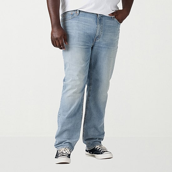 Levi's® Big and Tall Mens 541™ Straight Leg Tapered Leg Jeans