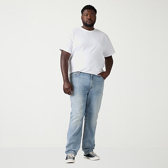 Levi's® Big and Tall Mens 541™ Straight Leg Tapered Leg Jeans