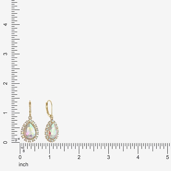 Monet Jewelry Womens Glass Drop Earrings