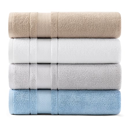 Fieldcrest Oversized Zebra Textured Bath Towel - JCPenney