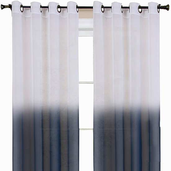 Essence Grommet Top Sheer Single Curtain Panel