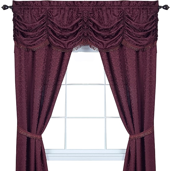 Panache Rod Pocket Light-Filtering Curtain Panel