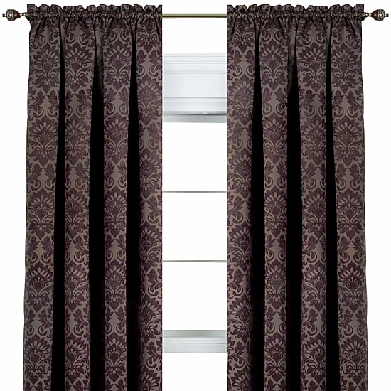 Sutton Rod Pocket Blackout Single Curtain Panel