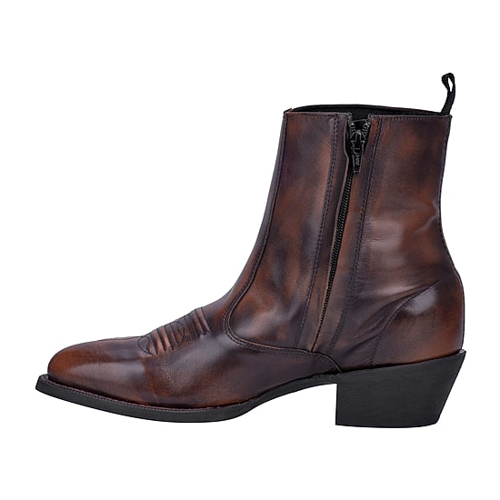 Laredo Mens Fletcher Block Heel Cowboy Boots