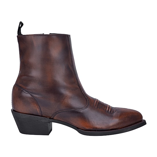 Laredo Mens Fletcher Block Heel Cowboy Boots
