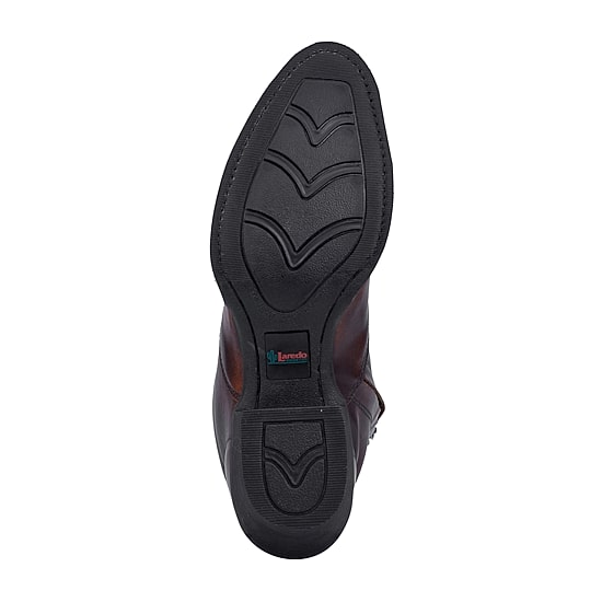 Laredo Mens Fletcher Block Heel Cowboy Boots