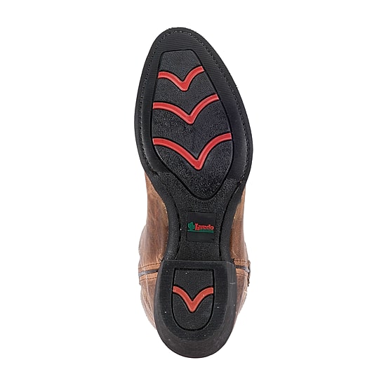 Laredo Mens Birchwood Block Heel Cowboy Boots