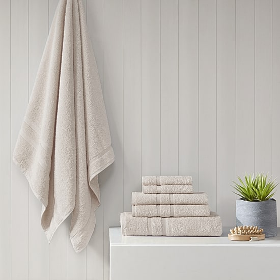 510 Design Aegean 100% Turkish Cotton 6 Piece Towel Set