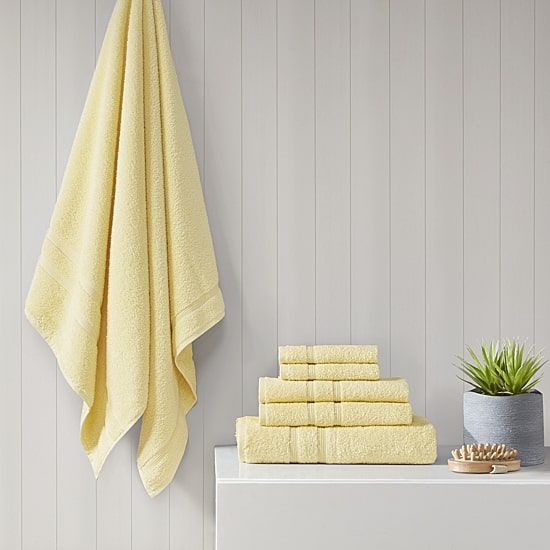 510 Design Aegean 100% Turkish Cotton 6 Piece Towel Set