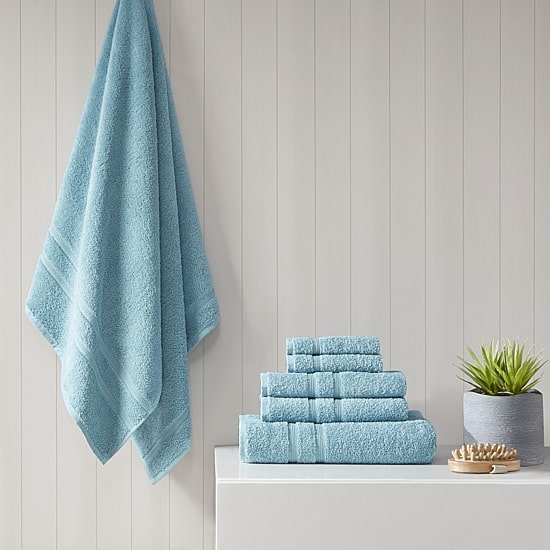 510 Design Aegean 100% Turkish Cotton 6 Piece Towel Set