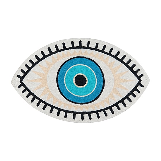 Momeni Cucina All Seeing Eye Washable Indoor Outdoor Rugs