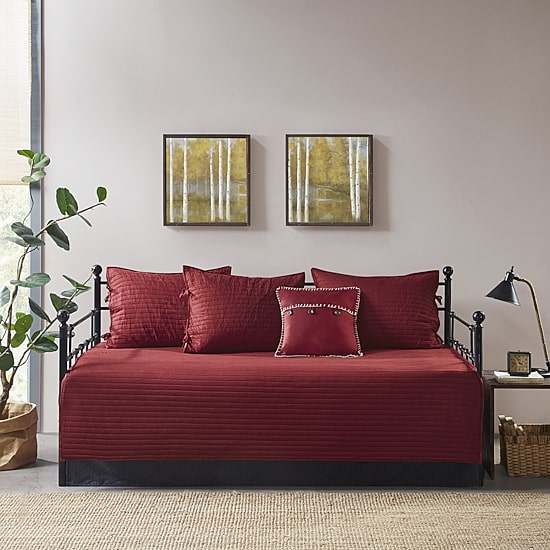 Madison Park Daybed Pioneer 6-pc. Reversible Coverlet Set