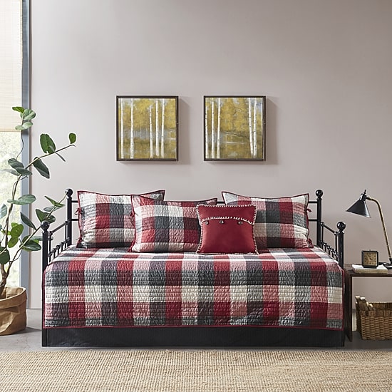 Madison Park Daybed Pioneer 6-pc. Reversible Coverlet Set