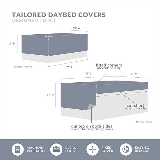 Madison Park Daybed Pioneer 6-pc. Reversible Coverlet Set