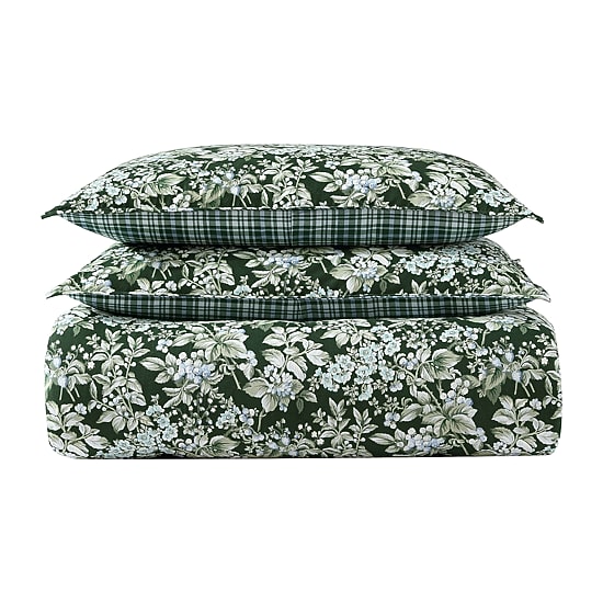 Laura Ashley Bramble Floral 7-pc. Midweight Comforter Set