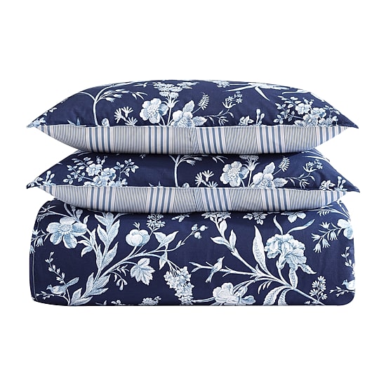 Laura Ashley Branch Toile 7-pc. Midweight Comforter Set