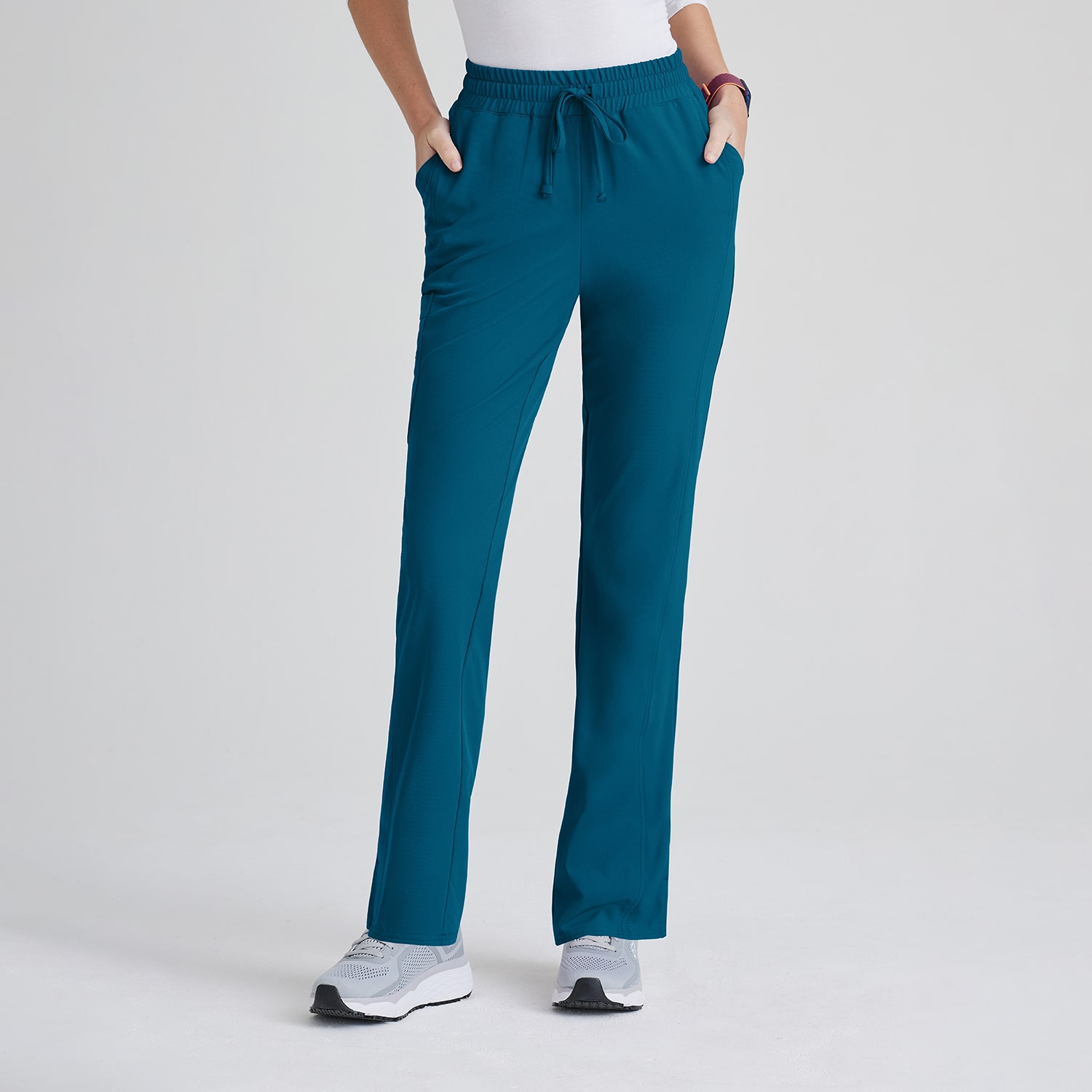 Skechers Skp623 Gamma 6-Pocket Mid-Rise Tapered Leg Womens Plus Tall Tag Free STRETCH FABRIC Moisture Wicking Scrub Pant