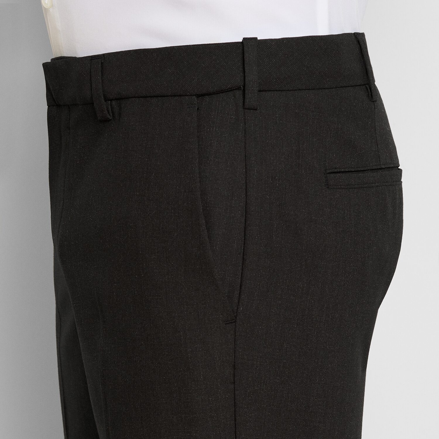 Van Heusen Soft Lux Stretch Mens Regular Fit Dress Flat Front Pant