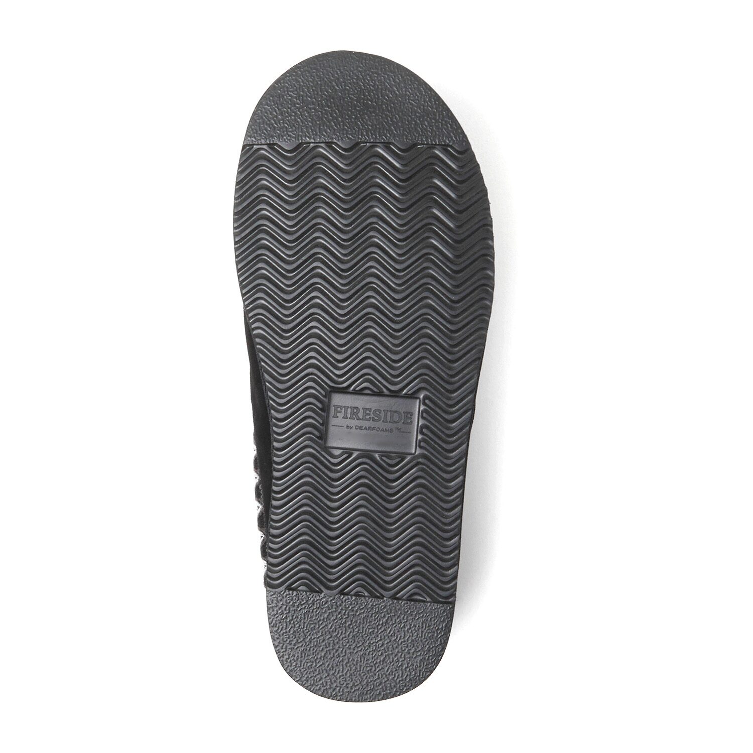 Dearfoams Grafton Mens Memory Foam Clog Slippers