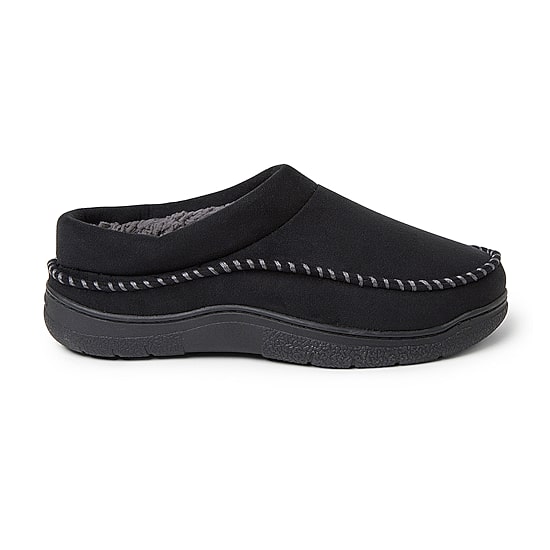 Dearfoams Thompson Mens Memory Foam Clog Slippers