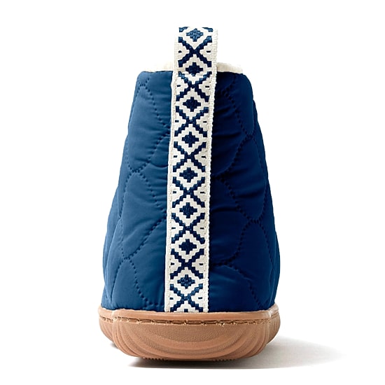 Dearfoams Warm Up Mens Memory Foam Bootie Slippers