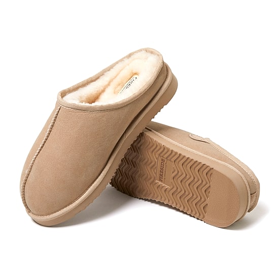 Dearfoams Grafton Mens Memory Foam Clog Slippers