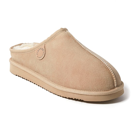 Dearfoams Grafton Mens Memory Foam Clog Slippers