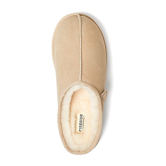 Dearfoams Grafton Mens Memory Foam Clog Slippers