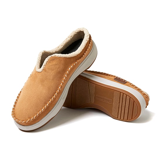 Dearfoams Elm Mens Memory Foam Clog Slippers