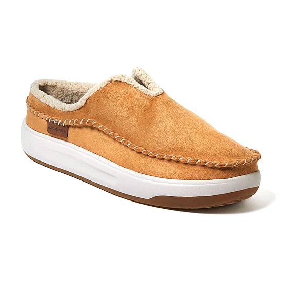 Dearfoams Elm Mens Memory Foam Clog Slippers