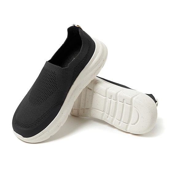 Dearfoams Tahoe Mens Memory Foam Slip-On Slippers