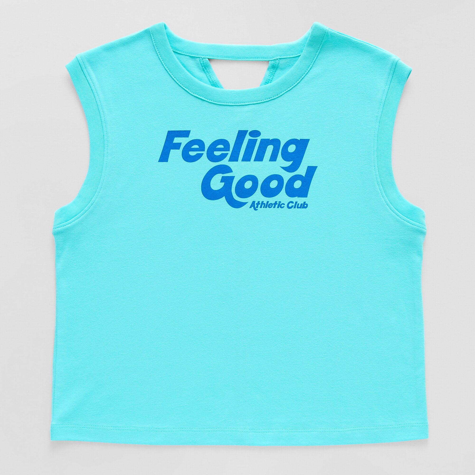 Xersion Little & Big Kid Girls Crew Neck Short Sleeve Muscle T-Shirt