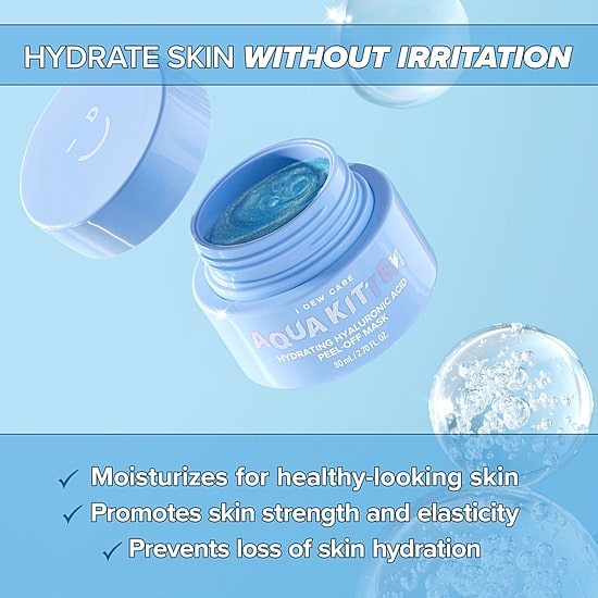 I Dew Care Aqua Kitten Hydrating Hyaluronic Acid Peel-Off Mask