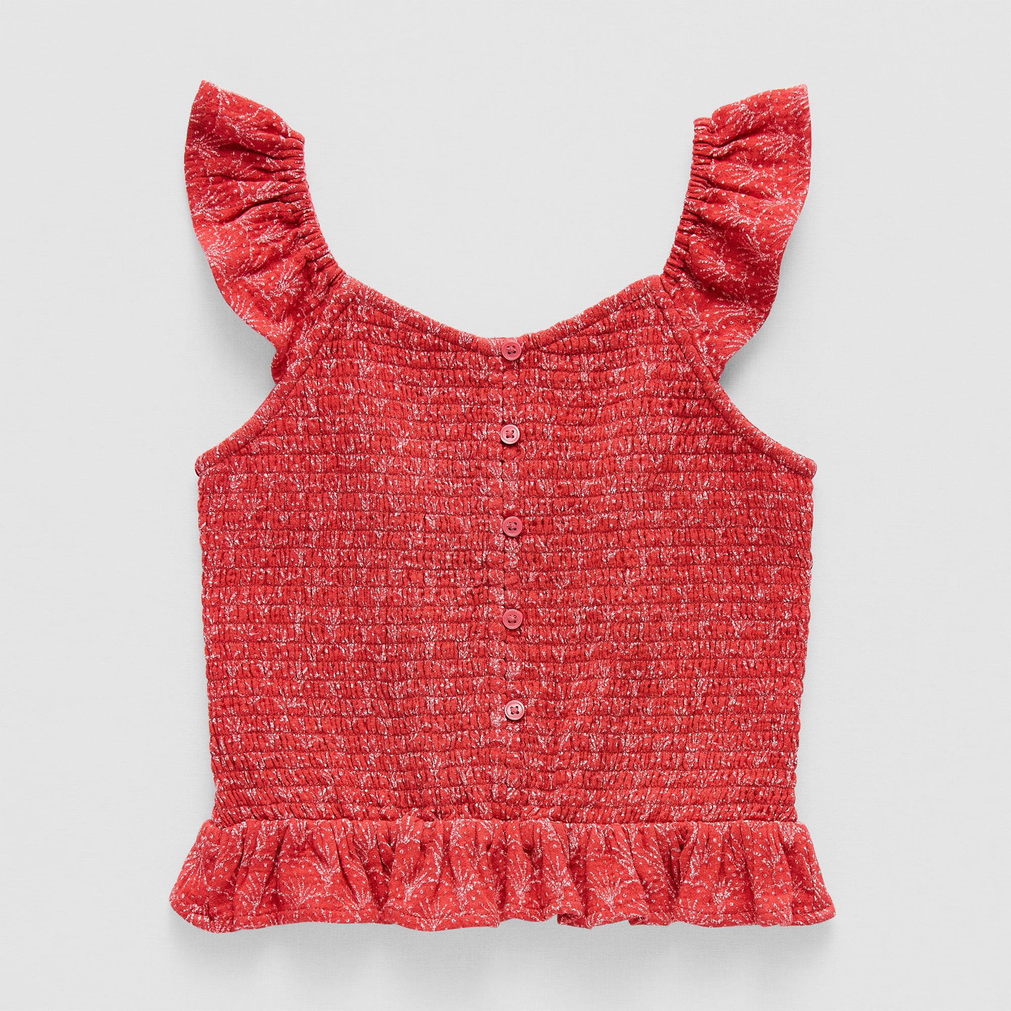 Thereabouts Little & Big Kid Girls V Neck Sleeveless Tank Top