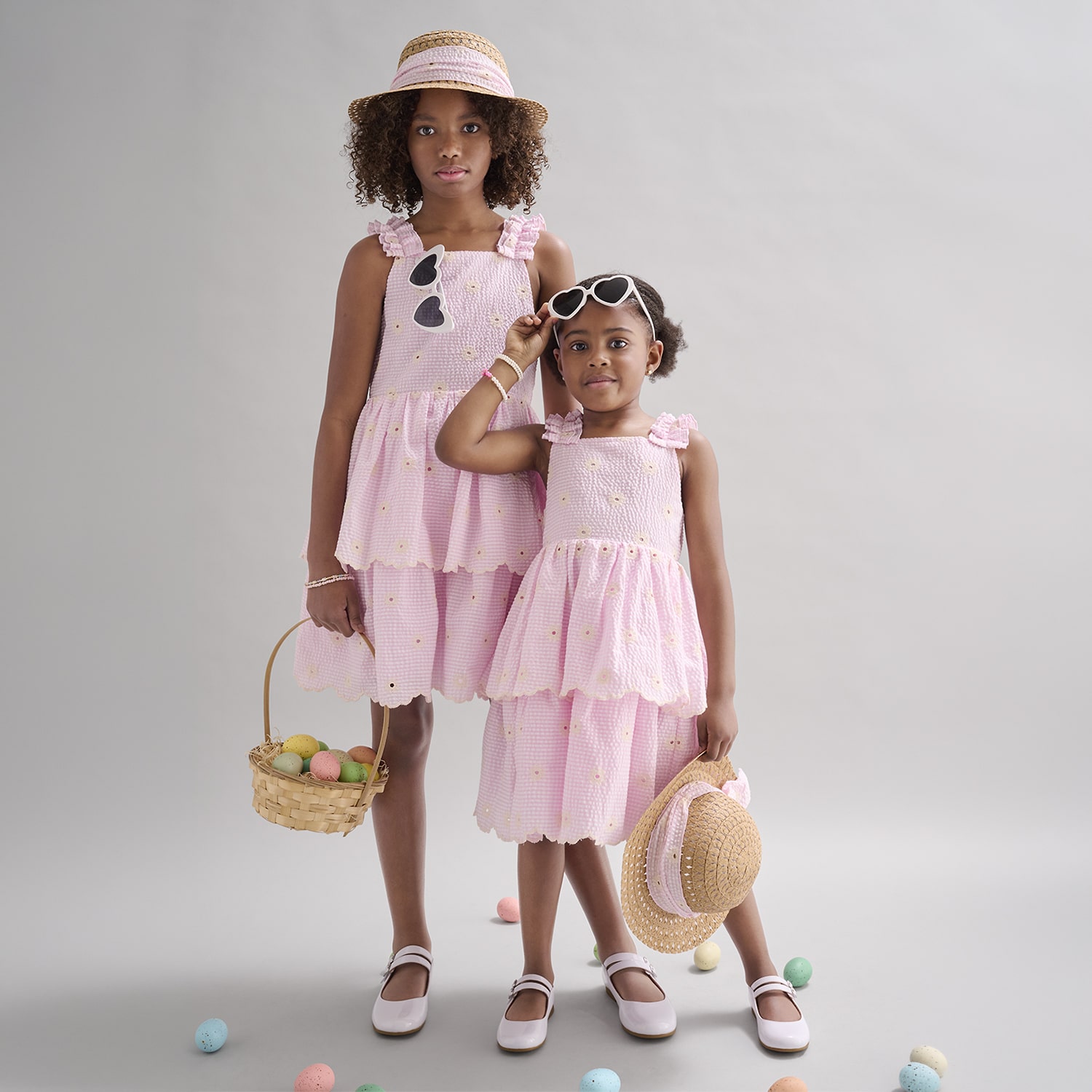 Blueberi Boulevard Toddler Girls Sleeveless A-Line Dress