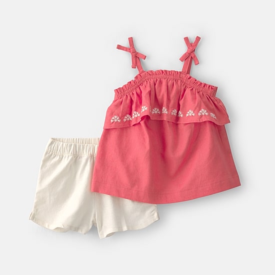 Carter's Baby Girls 2-pc. Short Set