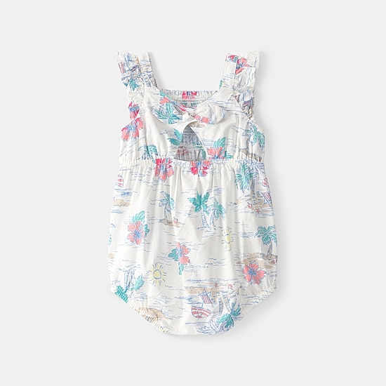 Carter's Baby Girls Sleeveless Romper