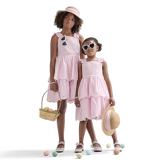 Blueberi Boulevard Little & Big Kid Girls Sleeveless A-Line Dress