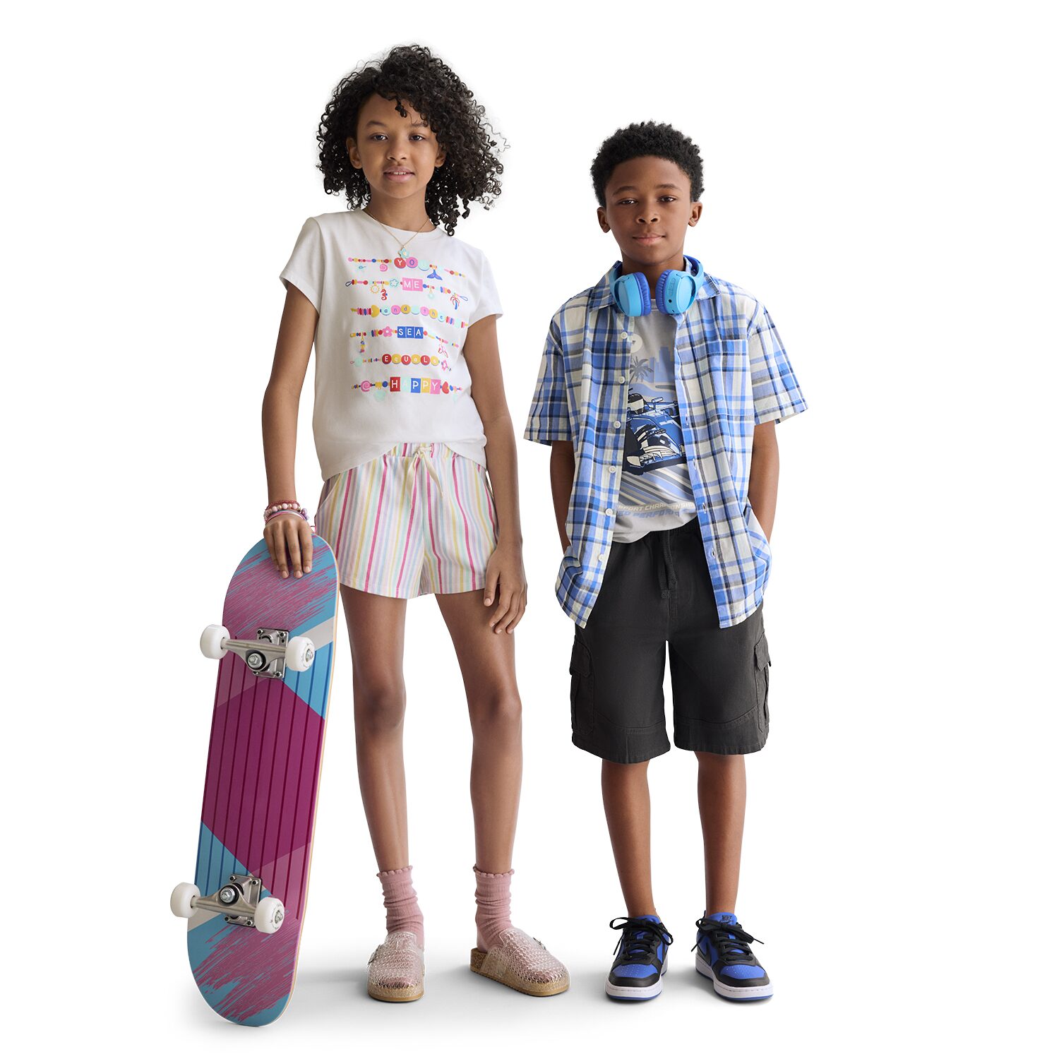 Thereabouts Little & Big Kid Boys Short Sleeve Regular Fit Button-Down Shirt