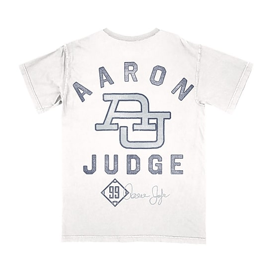 Aaron Judge Mens Crew Neck Short Sleeve Regular Fit Graphic T-Shirt