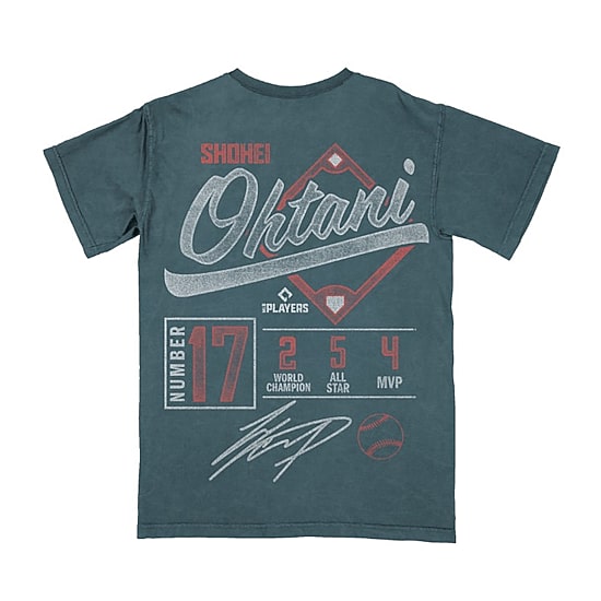 Shohei Ohtani Mens Crew Neck Short Sleeve Regular Fit Graphic T-Shirt