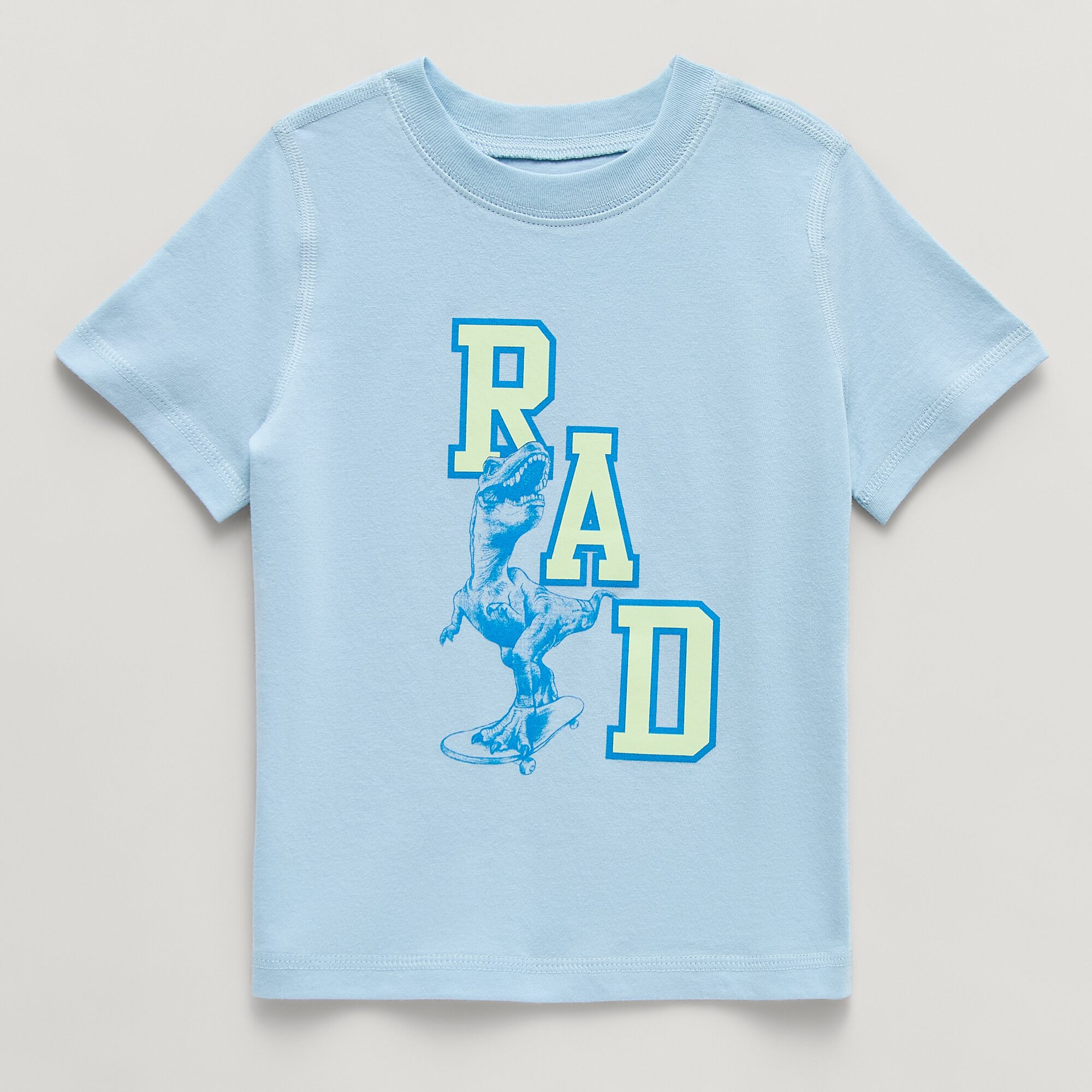 Okie Dokie Toddler Boys Sensory Friendly Round Neck Short Sleeve Adaptive Regular Fit Graphic T-Shirt