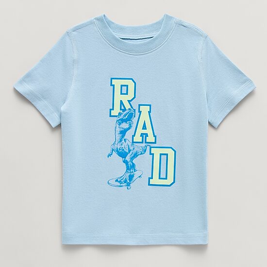 Okie Dokie Toddler Boys Sensory Friendly Round Neck Short Sleeve Adaptive Regular Fit Graphic T-Shirt