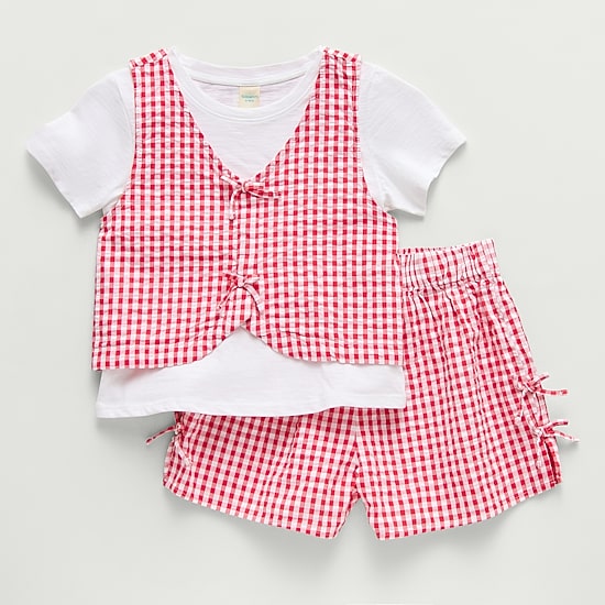 Thereabouts Little & Big Kid Girls 3-pc. Short Set
