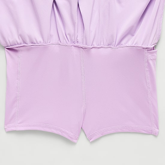Xersion Little & Big Kid Girls Mid Rise Pull-On Short