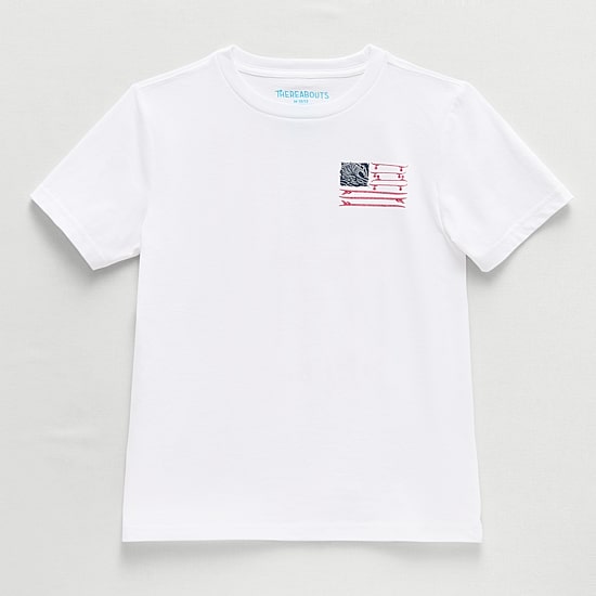 Thereabouts Little & Big Kid Boys Crew Neck Short Sleeve Regular Fit Graphic T-Shirt